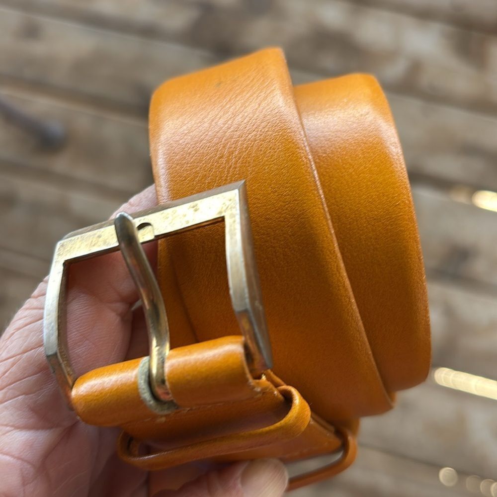 Vintage Harness House Leather Belt - 32